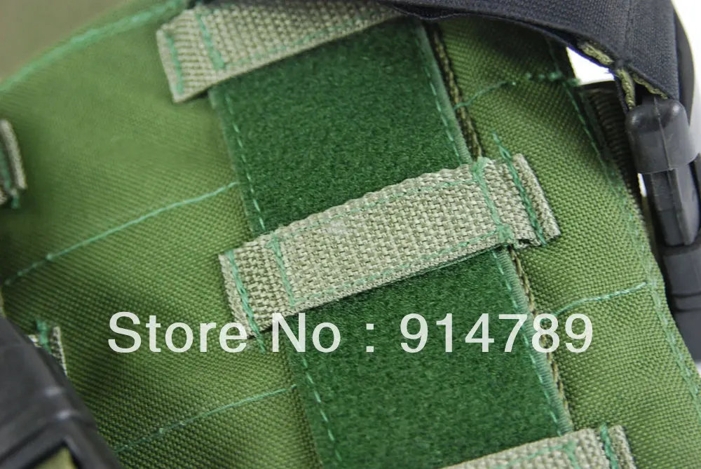 Тактический падения-ноги тройной подсумок зеленый OD-32688 | Тематическая одежда и