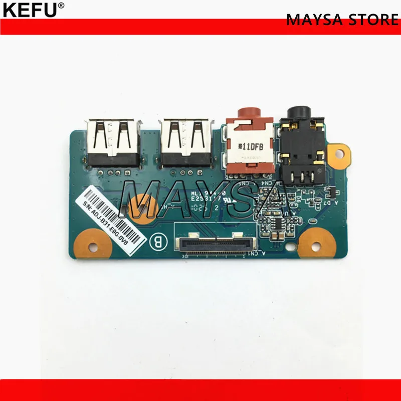 Оригинальный для Sony VAIO VPCF1 серия USB аудиоразъем плата CNX 448| |