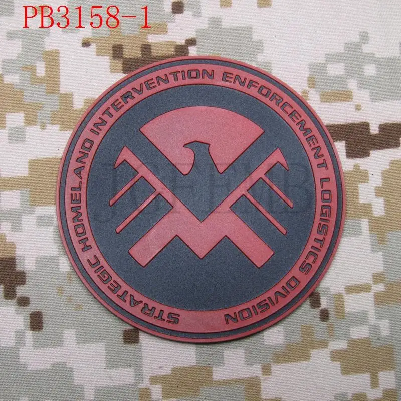 SHIELD insignia the avengers LOGO 3D PVC patch | Дом и сад