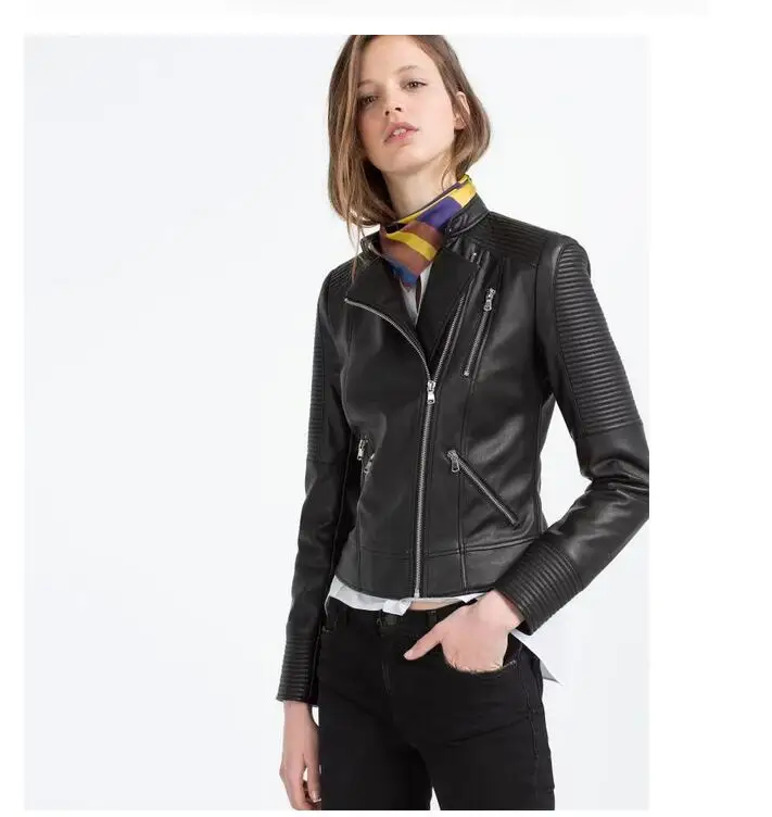 2018 Новая мода осень зима женские брендовые дизайнерские Куртки из искусственной