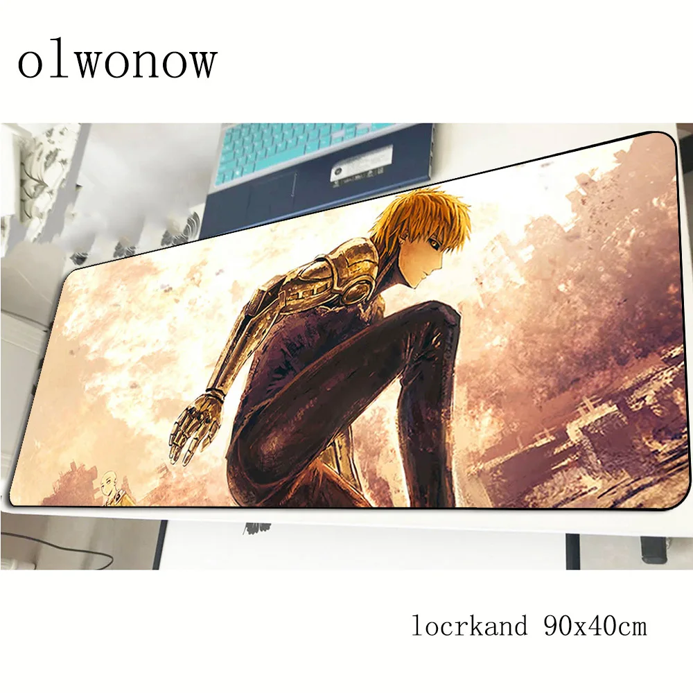 Коврик для мыши ONE PUNCH-MAN великолепный коврик компьютерных игр 900x400x3 мм padmouse