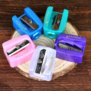 Kawaii Color Pencil Sharpener Cutter Knife Promotional Gift Stationery Eyebrow knife creative pencil sharpeners | Канцтовары для