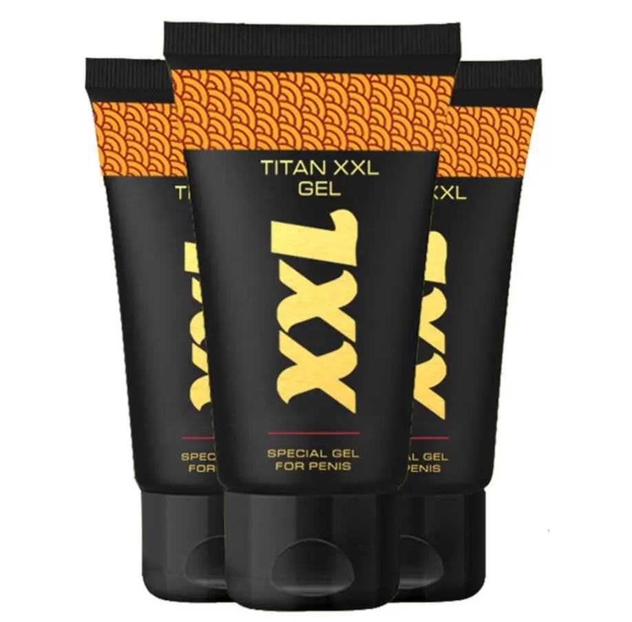 Новый Titan XXL гель Золотой крем для увеличения пениса большой петух увеличение