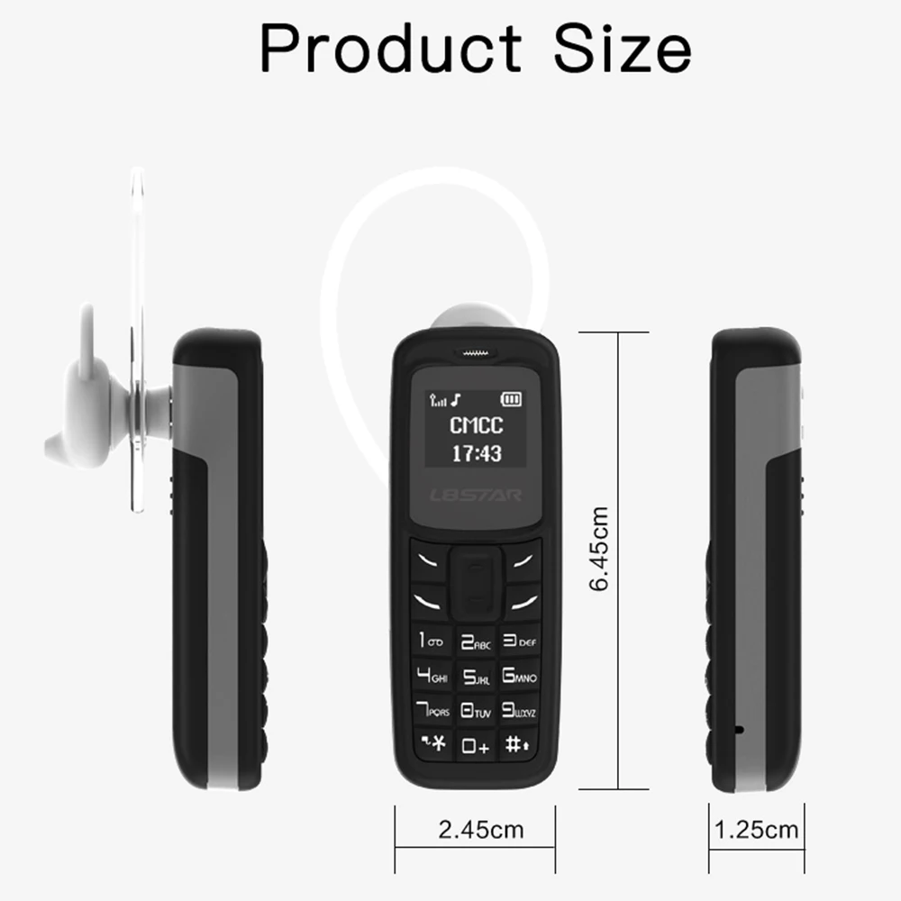 L8STAR BM30 мини телефон SIM + TF карта разблокированный сотовый GSM 2G/3G/4G беспроводные