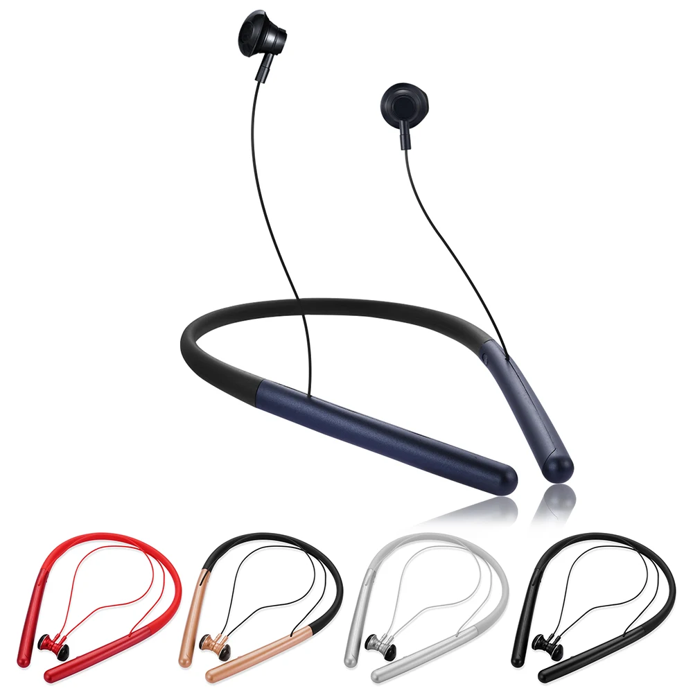 Спортивный беспроводной 6D Спорт Bluetooth наушники Handsfree спортивный нашейный динамик висит средства ухода за кожей Шеи стерео гарнитура Высокое качество