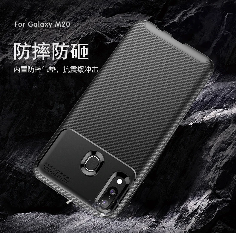Противоударный мягкий силиконовый чехол-накладка для Samsung Galaxy M20 A10E A20E A10S A20S A2 Core
