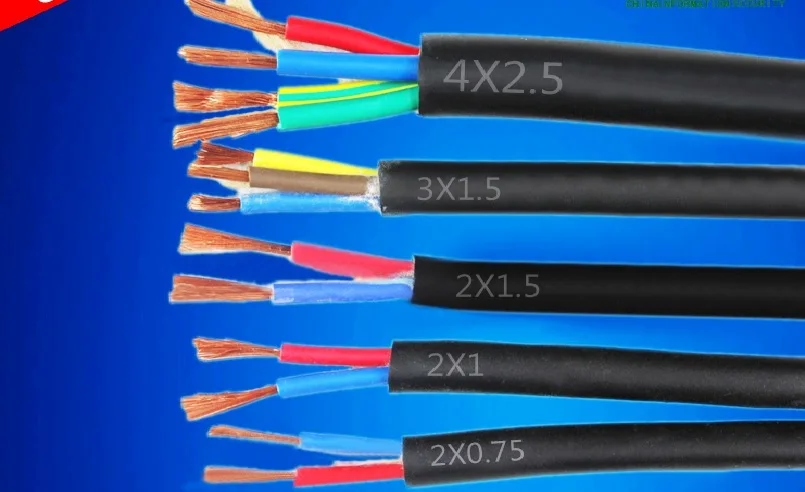 Кабель RVV 2 ядра 10 метров 20AWG 18AWG 17AWG 15AWG 13AWG 11AWG|Электрические провода| |