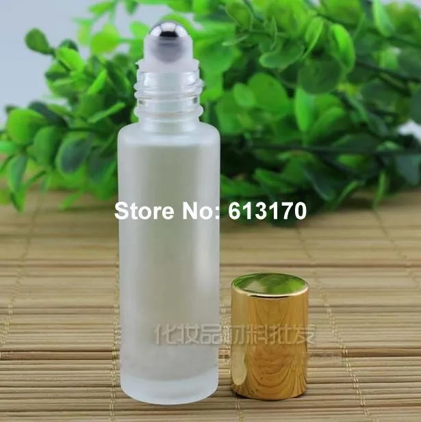 

15ml 1/2OZ Glass Frosted Perfume Roller Roll on Bottle Portable Parfum Vials Empty Refillable sample Bottles 30pcs/Lot