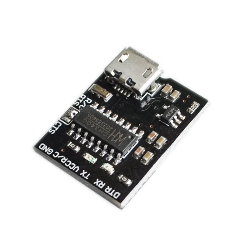 Новый 1 шт. CH340G USB в TTL модуль для последовательной загрузки линии микро интерфейс