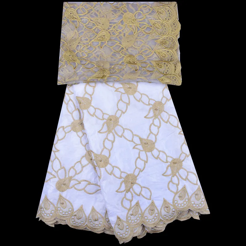 

Bazin Riche 2018 Mesh Lace Pattern Embroidered Guipure African Bazin Riche Brode Bazin Brode F1302