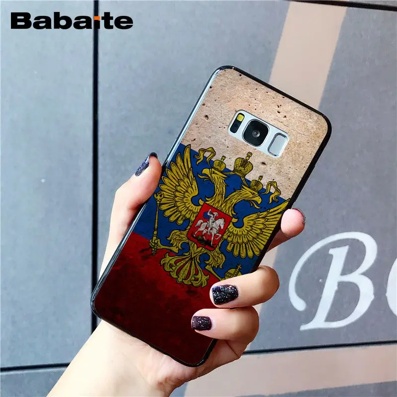 Babaite Armenia Albania флаг России герб чехол для телефона samsung Galaxy S8 S7 edge S10 S10E S10lite S9plus S5 M10 20 - Цвет: A10
