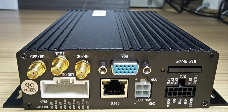 MDVR 4G мобильный видеорегистратор gps wifi hd 4ch ahd двойная sd карта грузовик/автобус высокой четкости Запись вождения сигнализации хост мониторинга