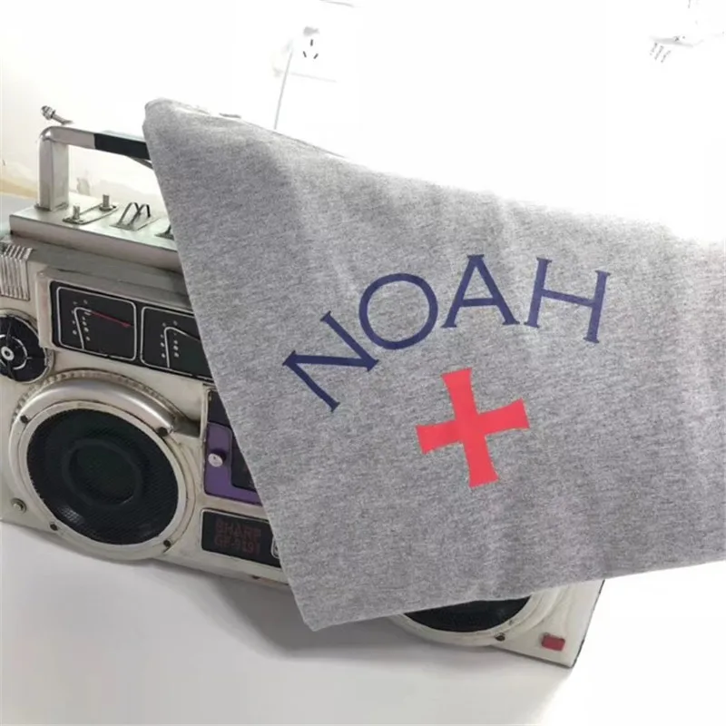 Мужская и женская футболка NOAH модные футболки высокого качества в стиле хип хоп