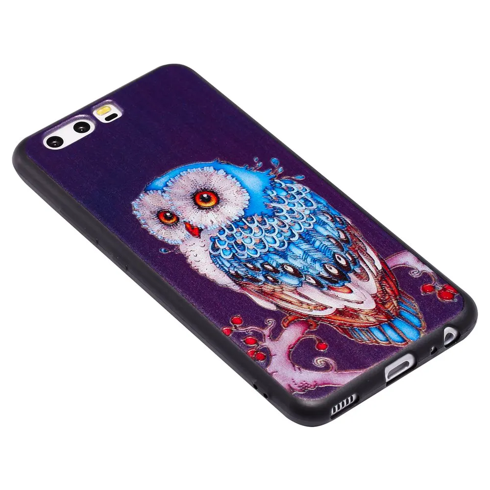 3D рельефный чехол для Huawei P10 VTR-AL00 VTR-L29 VTR-L09 мягкий TPU телефона P 10 VTR AL00 L29 L09 L29B сумка |