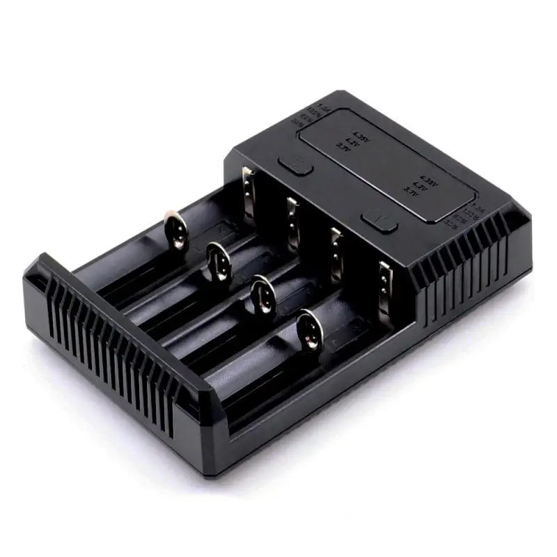 Nitecore Новый I4 зарядное устройство ЖК дисплей интеллектуальная схема Зарядка для
