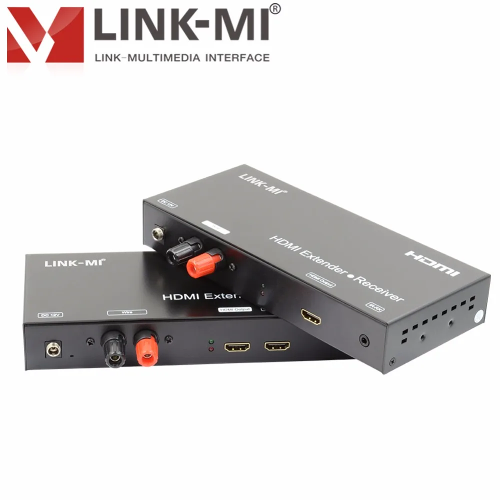Фото LINK-MI EX41 600 м HDMI удлинитель по Anywire с ИК или циклического воспроизведения HDMI выход 1080P HDMI удлинитель №5