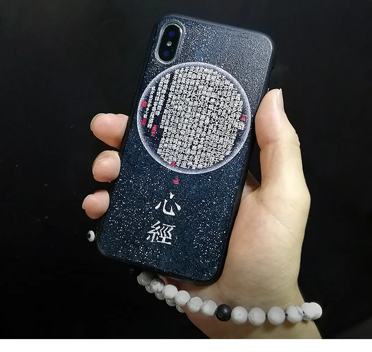Буддизм Prajna Paramita мантра чехол для телефона для Iphone XS MAX XR X чехол для 6 6S 7 8 PLUS чехол