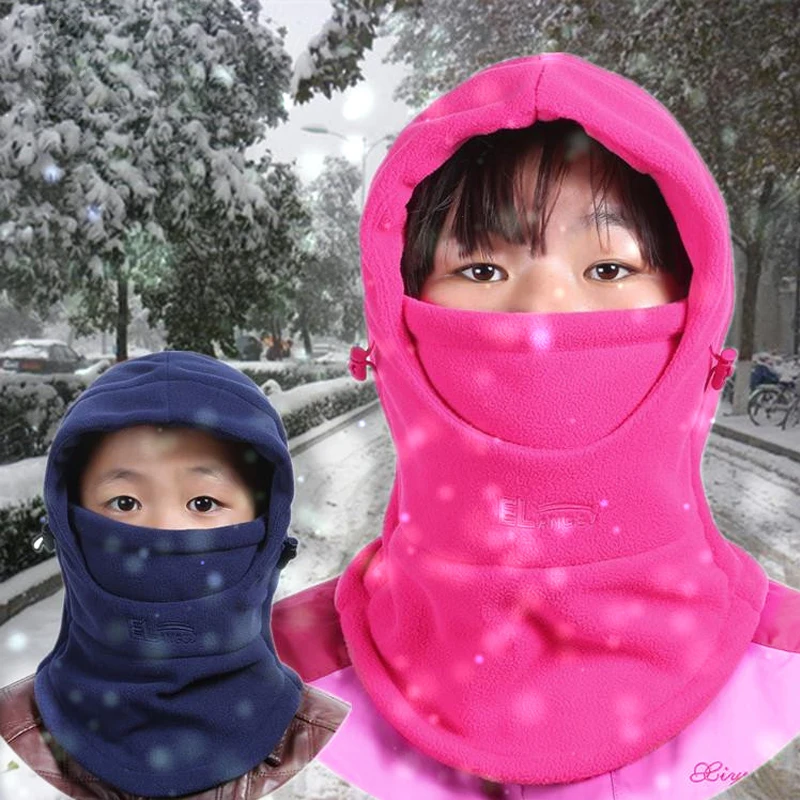 

Baby Hat Winter Double layer Plus Velvet boys Beanies cotton Children Headgear Child Windproof Thick Warm kids girls Earflap Cap