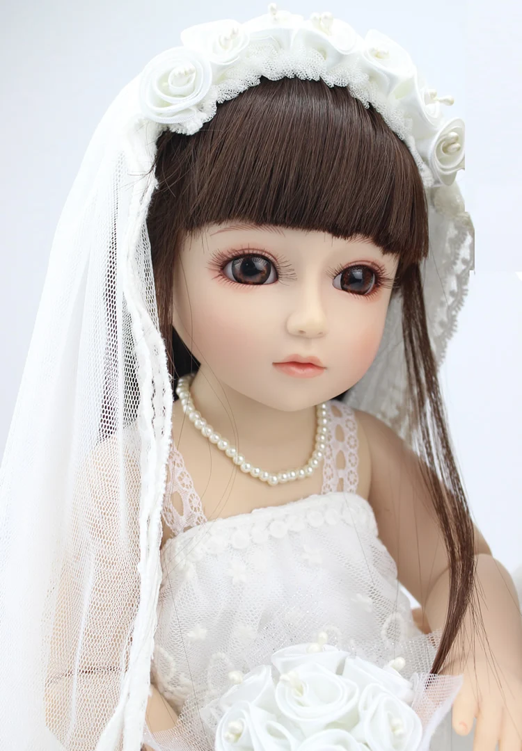 Шарнирная кукла 18 дюймов шарнирная SD/bjd куклы Новорожденные игрушки 45 см