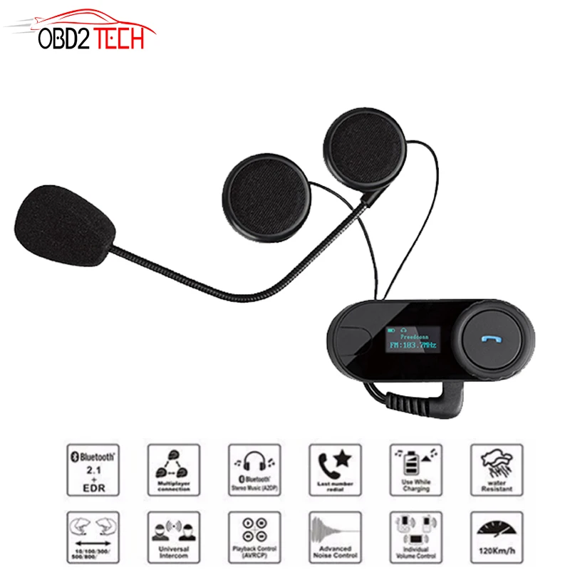 Новый FreedConn переговорное устройство для мотоциклетного шлема TCOM SC мотоцикл Bluetooth