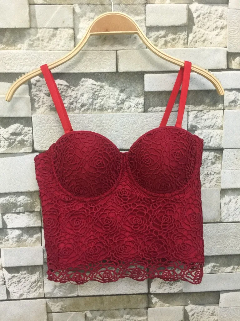 С красивым цветочным рисунком Свободный нижнего белья бюстгалтеров с эффектом