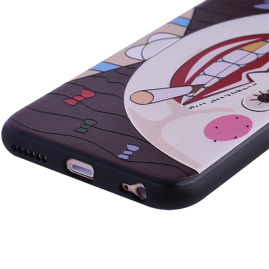 DAGUDON case cover for iphone 6 6s plus silicone soft cute cartoon tpu phone bags fashion cases |