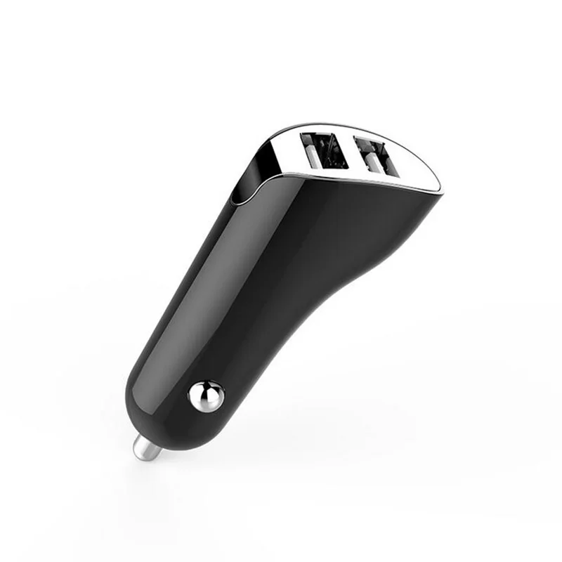 Быстрое Автомобильное зарядное устройство с двумя USB портами новая