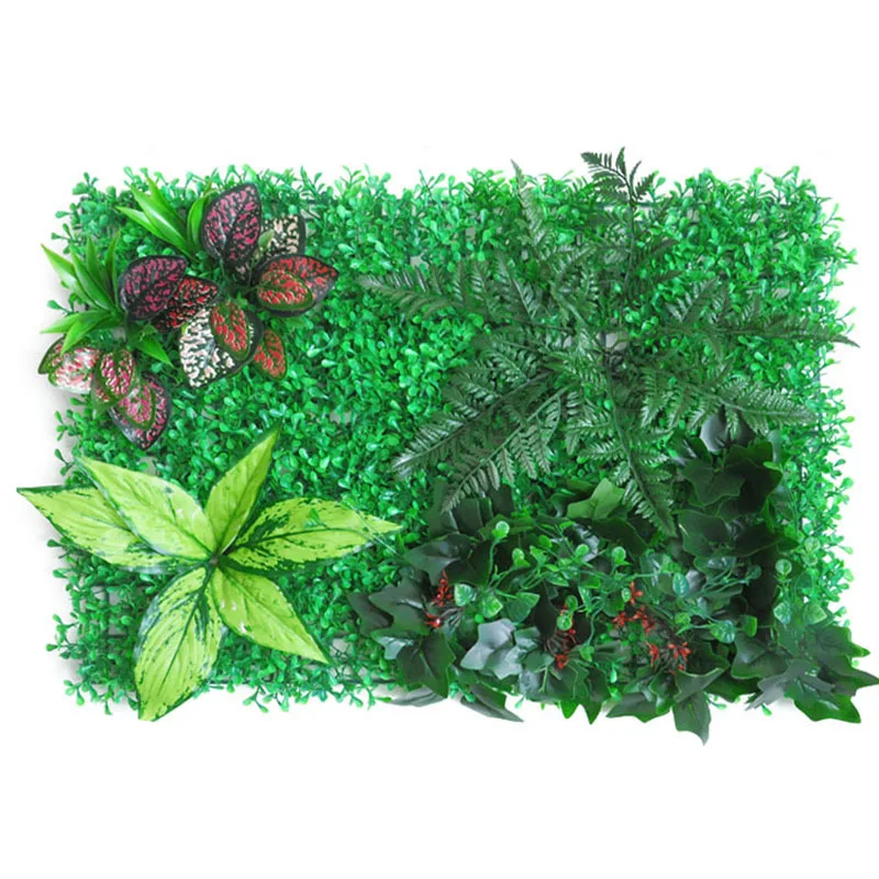 10 шт. поддельные искусственные растения травы настенная живопись для отеля