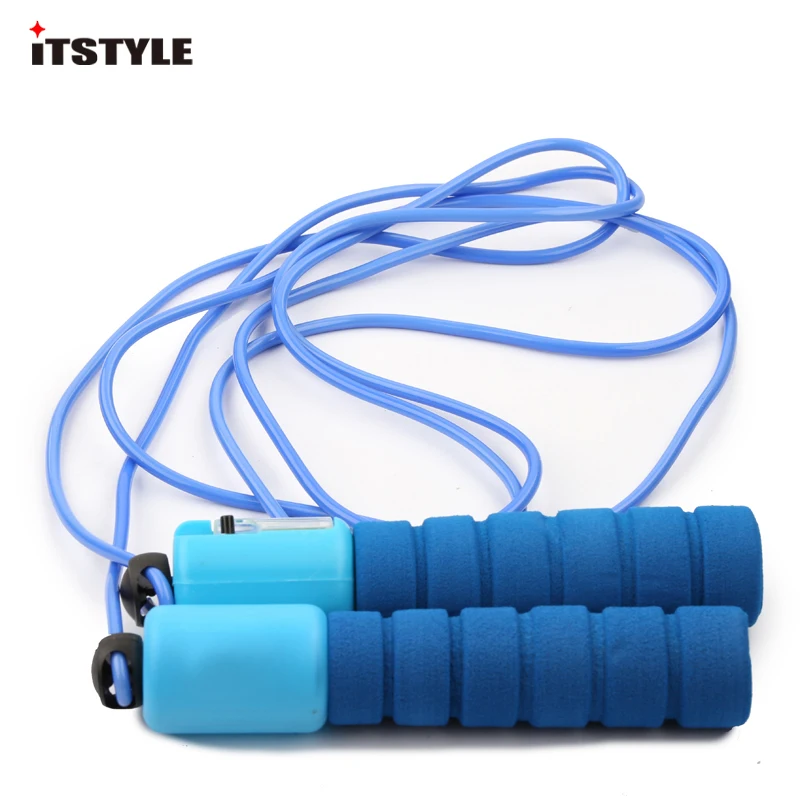 Спортивные скакалки ITSTYLE с ручкой из пены Скакалка для бодибилдинга фитнеса