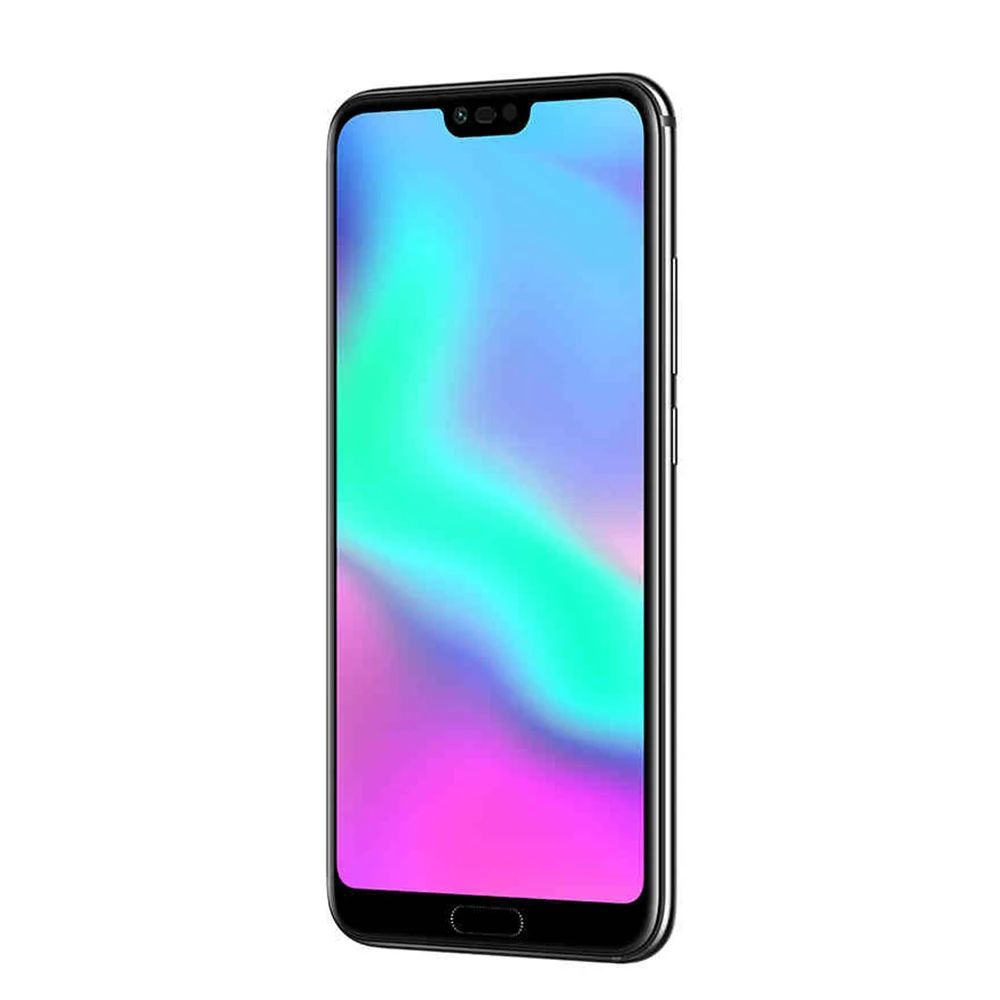 Мобильный телефон Honor 10 с глобальной версией, 5,84 дюймов, FHD+ 4 Гб+ 128 ГБ, Восьмиядерный процессор Kirin 970, Android 8,1, 24 МП, смартфон с функцией распознавания лица, NFC, 3400 мАч