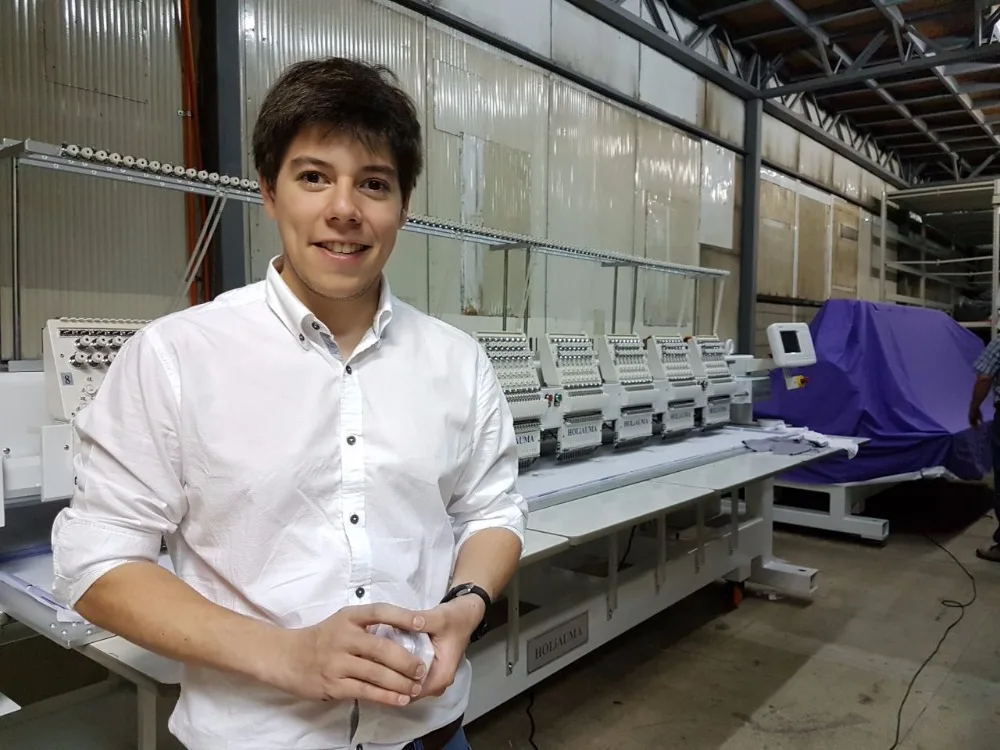 Компьютерная вышивальная машина для футболок 6 головок хорошего качества и