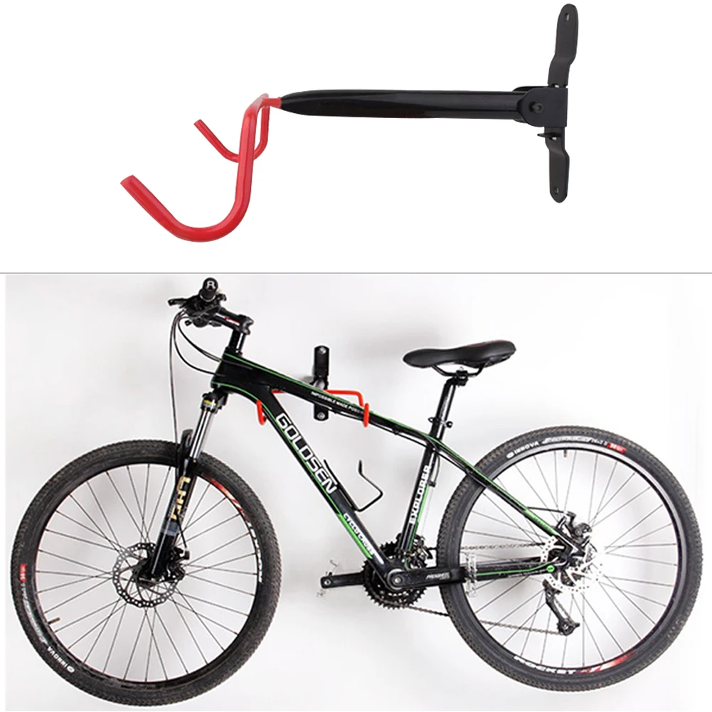 Велосипедная настенная гаражная вешалка MTB велосипедная вешалка для хранения крюк компактный дизайн Твердая стальная стойка для поддержки крюк велосипедная стойка