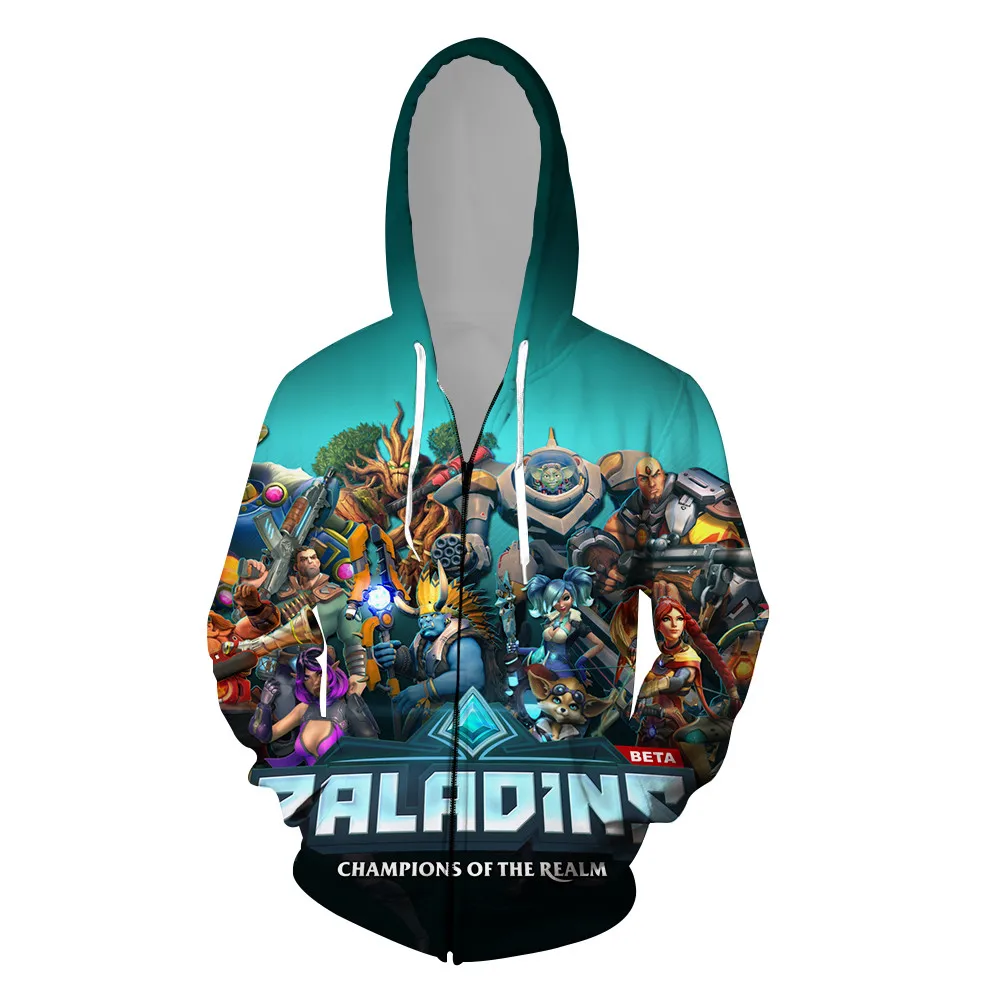 Популярная игра Paladins Чемпионы мира 3D печать куртки модный дизайн забавное Пальто