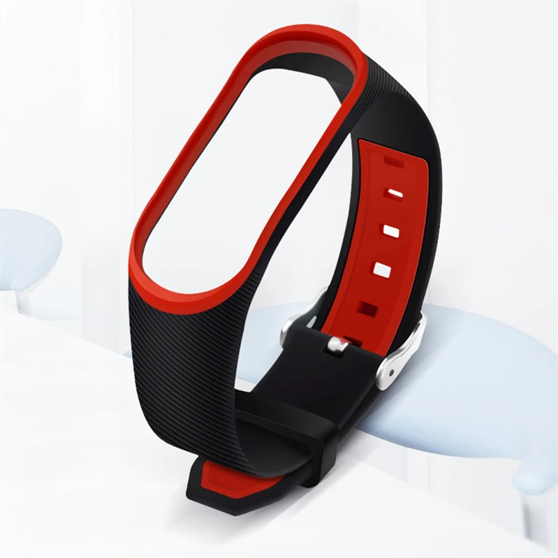 Браслет mi band 4 и 3, сменный ремешок для Xiaomi mi, цветной ремешок, браслет против потери, браслет для Xiaomi mi Band 3