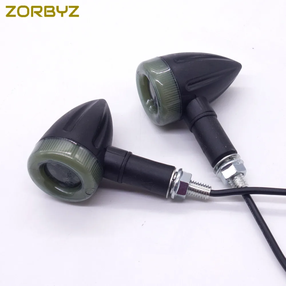 ZORBYZ универсальная Светодиодная лампа янтарного цвета задние указатели поворота