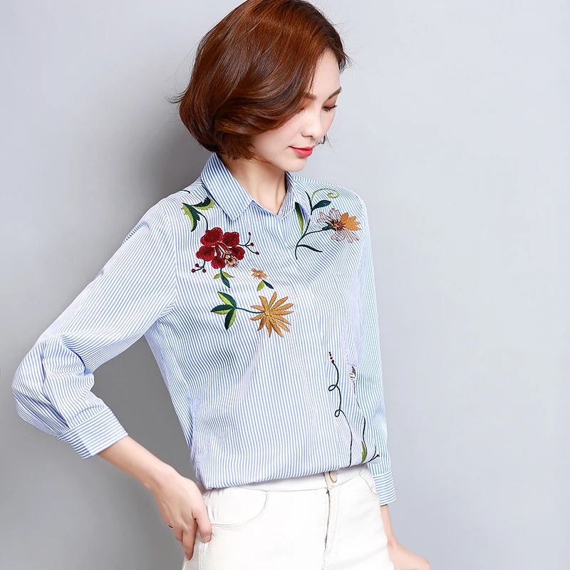 2018 новые весенние большого размера корейский Для женщин тонкий корпус блузка Топ