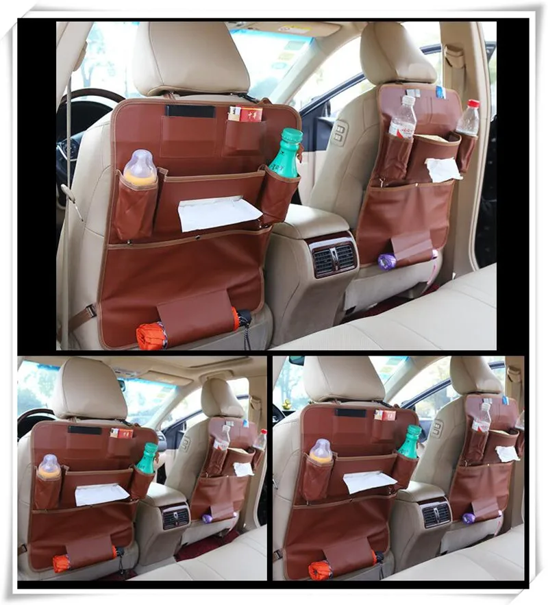 

Car Styling Seat Back Storage bag For Nissan 370Z Altima Fuga GT-R A36 A35 Sentra 6 7 R35 Teana 2 B10 N16 Bluebird Moco Tiida