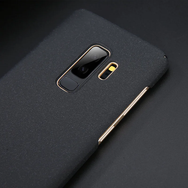 Матовый Противоскользящий чехол из песчаника с эффектом потертости для samsung Note 10 Plus S8 S9 S10 Plus S10E Note 9 Note 8 ультратонкий жесткий чехол из поликарбоната