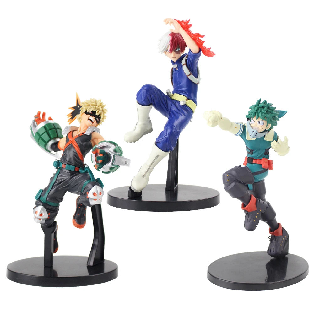 My Hero Academy, фигурки, игрушки, Midoriya izku Todoroki Shoto Bakugo, кацуки, аниме модель, куклы для детей