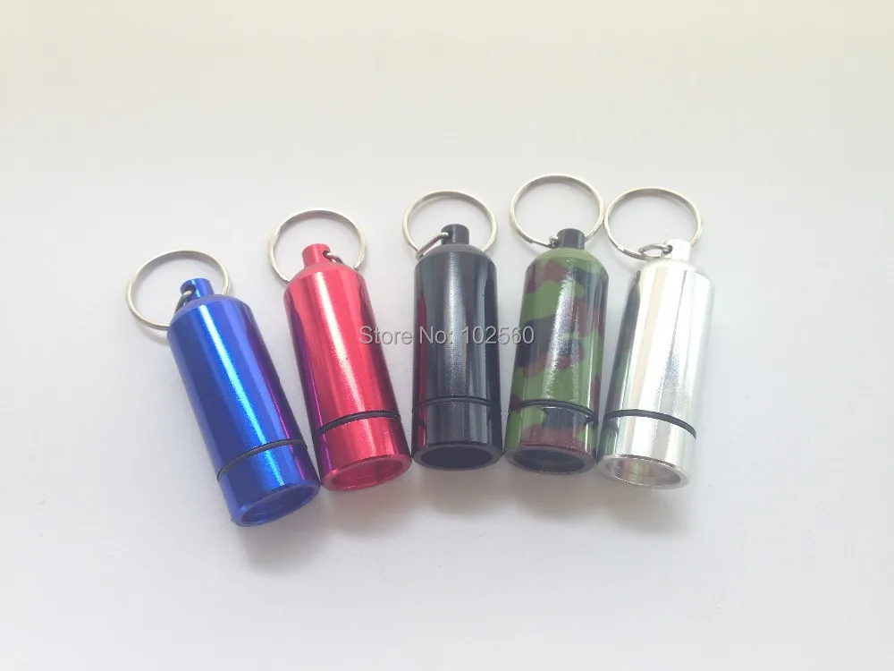 4 шт. водонепроницаемые алюминиевые контейнеры для лекарств|free containers|bottle boxaluminum