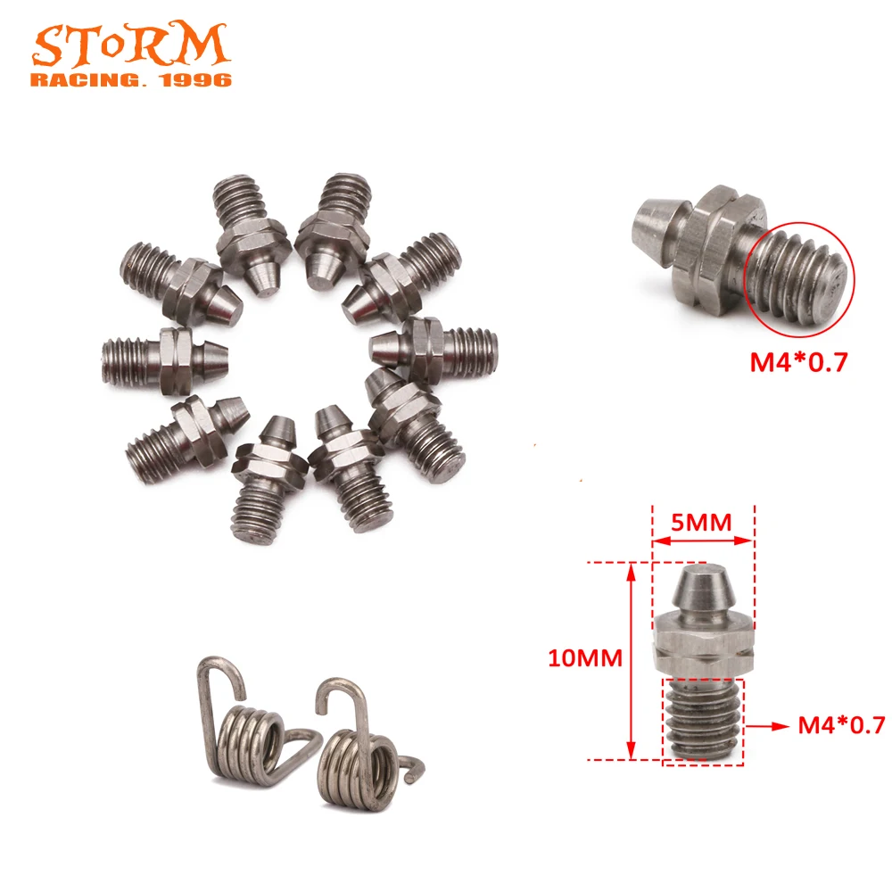 Колпачки для подножки мотоцикла пружина и винты M4 * 0 7 KTM SX SXF EXC EXCF XC XCF XCW XCFW 65 85 125-530