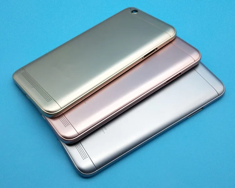 Оригинальная задняя крышка для Xiaomi Redmi 5A, задняя крышка, корпус, металлическая дверь для Xiaomi Redmi 5A, держатель для карт, запасные части