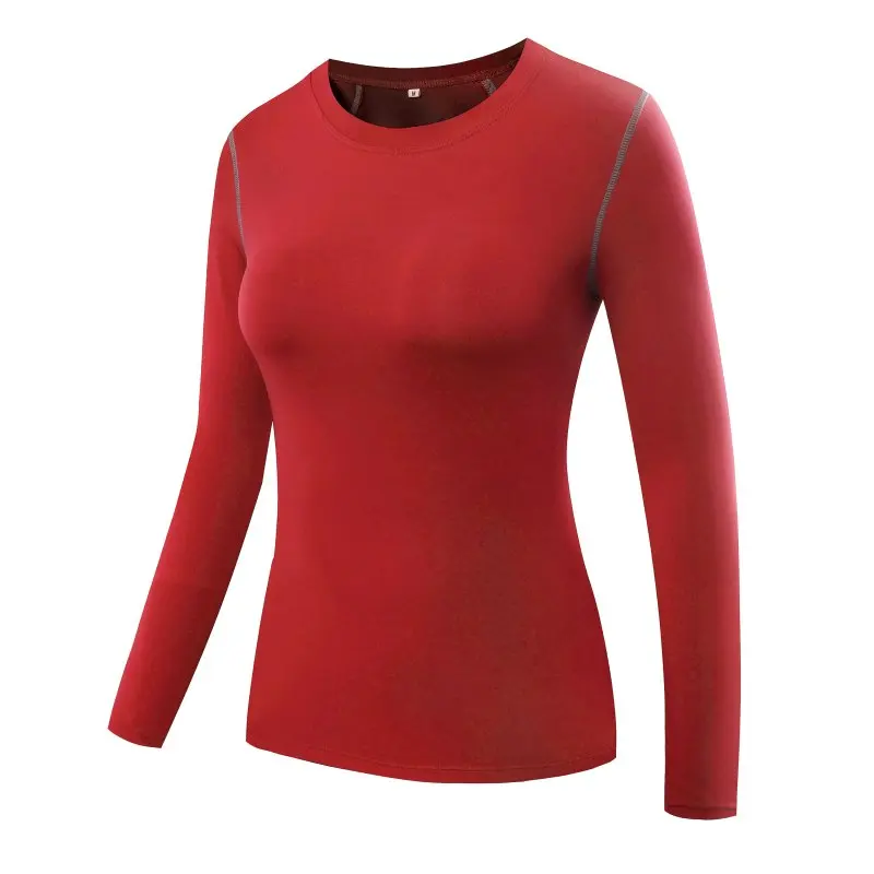 Women's Sport Long Sleeve Running Tees Tops Outdoor Yoga Sports Women Gym Fitness Shirts Compression | Спорт и развлечения