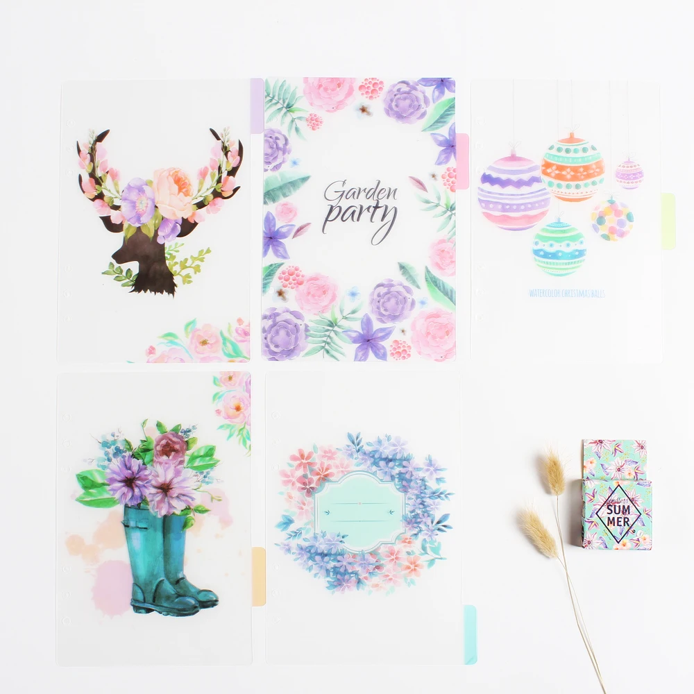 Новинка симпатичная оригинальная мультяшная Цветочная серия из ПВХ с 6