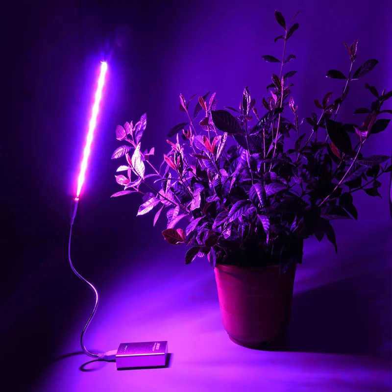 Светодиодная лампа полного спектра для выращивания растений s USB светодиодная