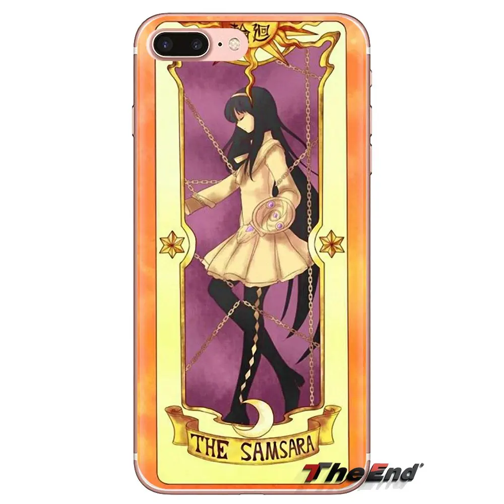 Для iPod Touch Apple iPhone 4 4S 5 5S SE 5C 6 6S 7 8 X XR XS Plus MAX силиконовый чехол для телефона sakura cardcaptor