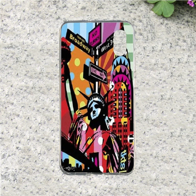 Нью-Йорк Сити чехол для телефона Xiaomi redmi 4A 4X4 pro 5 5A 6A 6X6 Note2 3 4X5 6 из мягкой