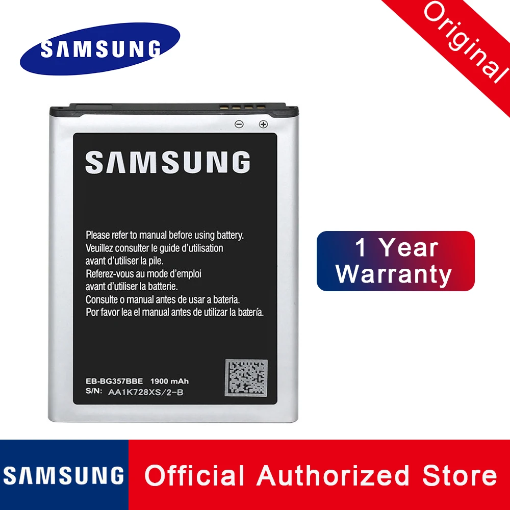 Оригинальный сменный аккумулятор для телефона Samsung Galaxy Ace 4 1900 мА/ч NFC Аккумулятор