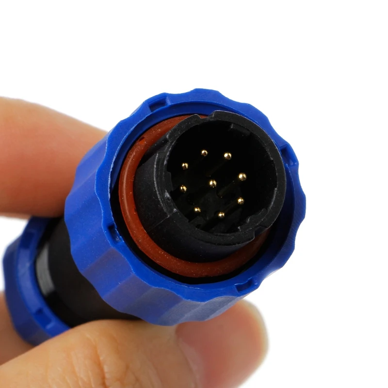 IP68 SP16 2Pin/3Pin/4Pin/5Pin/6Pin/7Pin/9Pin водонепроницаемый воздушный разъем светодиодный разъем