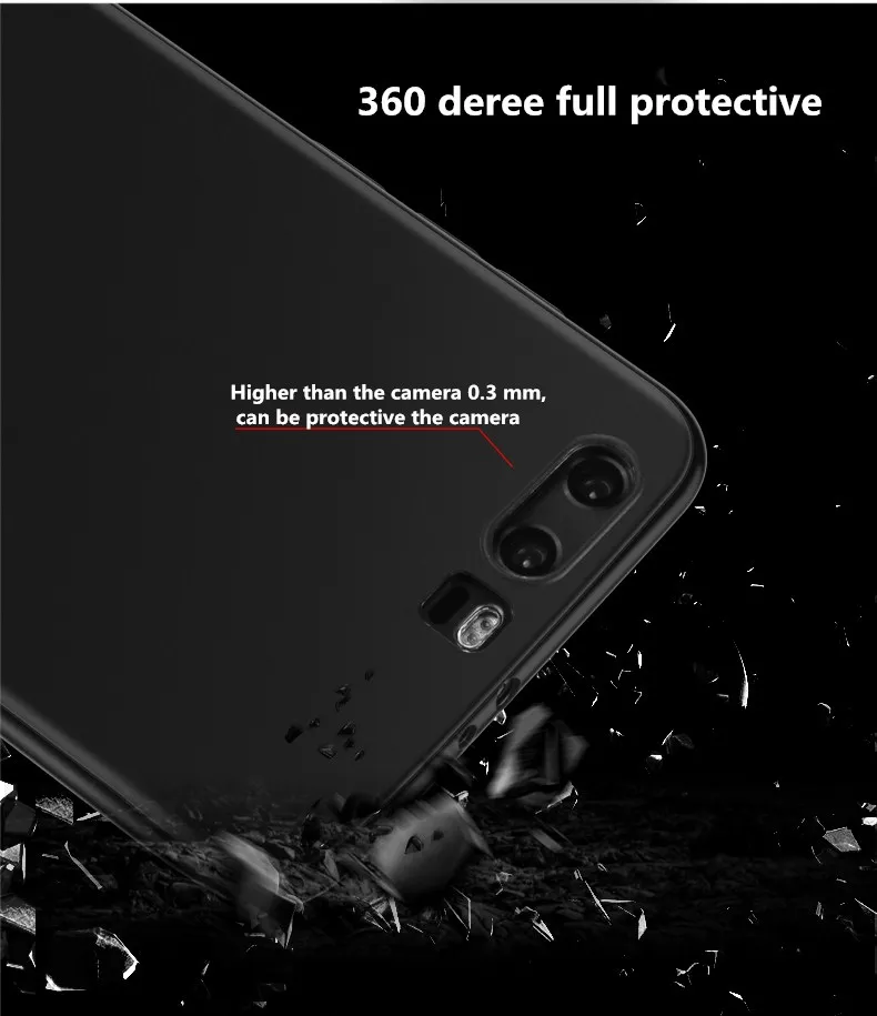 Чехол для Huawei honor 9 чехол lite задняя крышка силиконовый край противоударный
